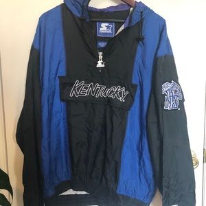Vintage University of Kentucky windbreaker jacket